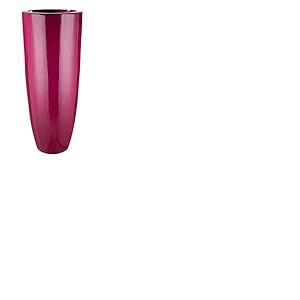 Casablanca modernes Design GILDE Pot de Fleurs en Fibre de Verre en résine, Rose, 92 cm