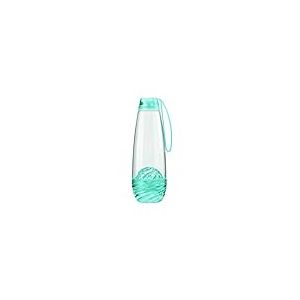 Avilia Gourde transparente et bleue avec infuseur 750 ml – Idéal à emporter avec soi et pour préparer le thé et les tisanes – Infuseur amovible pratique facile à nettoyer et pour arômes toujours frais