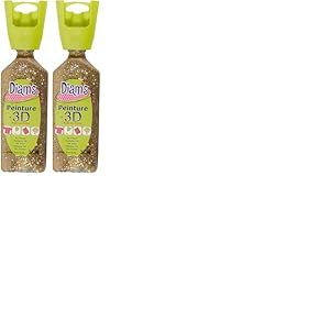 Diam's 3D, 37ml, Paillet&eacute; Or (Lot de 2)