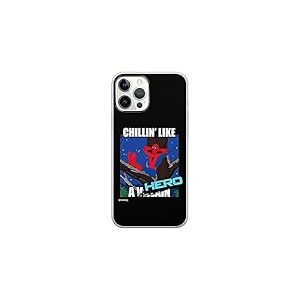 ERT GROUP Coque de t&eacute;l&eacute;phone Portable pour Iphone 12/12 Pro Original et sous Licence Officielle Marvel Motif Spider Man 033 Parfaitement adapt&eacute; &agrave; la Forme du t&eacute;l&eacute;phone Portable, Coque en TPU