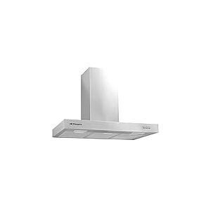 Orbegozo DS 56190 B IN Hotte aspirante décorative 90 cm en acier inoxydable extraction 630 m3/h cheminée réglable 3 niveaux de puissance 190 W