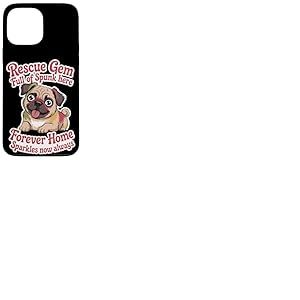 Rescue Dog Lover Women Men Cute Pet Loyal Animal Niche Humour Coque pour iPhone 13 Pro Max
