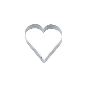 Städter Cœur Ø 15,0/3,0 cm de Haut, Fer Blanc, Argent, 15 x 15 x 3 cm