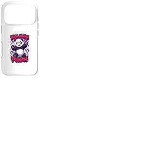 Panda-monium | Conception d'humour de Personnage de Panda Coque pour iPhone 17 Pro