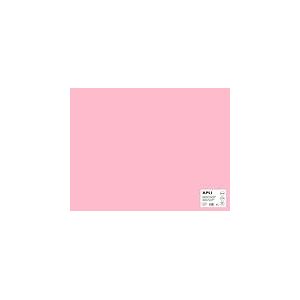 Apli 014261 Lot de 25 Feuilles de carton 500 x 650 mm Rose