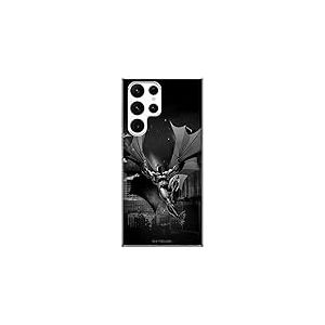 ERT GROUP Coque de téléphone Portable pour Samsung S22 Ultra Original et sous Licence Officielle DC Motif Batman 073 Parfaitement adapté à la Forme du téléphone Portable, Coque en TPU