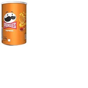 Chips Tuiles Pringles Paprika - Paquet de 12 x 70g