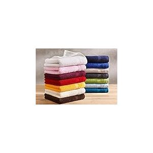 Dyckhoff Planet Lot de 2 Serviettes de Bain à Bord Simple Bleu pétrole 36 x 25 x 8 cm
