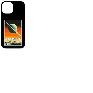 Retro Future American Space Program Inspired SciFi Graphic Coque pour iPhone 12 Mini