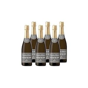 PLESSIS DUVAL - AOP Crémant de Loire - Vin Blanc Effervescent - Lot de 6 bouteilles x 75 cl