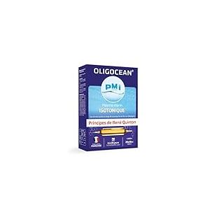 OLIGOCÉAN – PMI Plasma Marin Isotonique – Principes de Quinton – Fabrication française – 20 ampoules de 10 ml