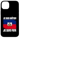 Haiti Design Drapeau Haïti Graphique pour Haïti Coque pour iPhone 14 Plus