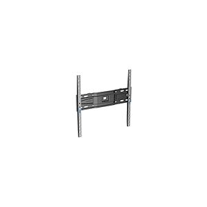 Meliconi SpaceSystem Flat 400 Slim - Support TV Mural Ultra Fin pour TV 40"-82", VESA 200x200/300x300/400x400, port&eacute;e 50kg, Convient &eacute;galement pour plaques de pl&acirc;tre, fabriqu&eacute; en Italie