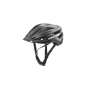 Cratoni Pacer+ Casque de v&eacute;lo Mixte, Noir Mat, S/M
