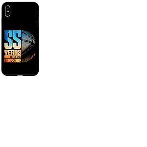 55e Anniversaire Homme basketteur Basket 55 Ans Coque pour iPhone XS Max