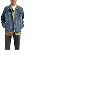 The Trucker Jacket Homme Broadway (Bleu) XXS -