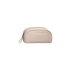 Pepe jeans Morgan Trousse Beige 23,5 x 11 x 7,5 cm Polyester et PU by Joumma Bags, Beige, Talla única, Trousse de Toilette