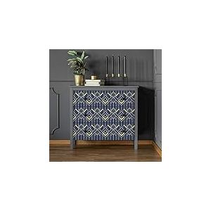 Stickers Meubles Cuisine - Sticker Mural - Autocollant adh&eacute;sif Meuble - Sticker Meuble Scandinave - Sticker adhesif Meuble Salle de Bain 40 x 60 cm - Larsink