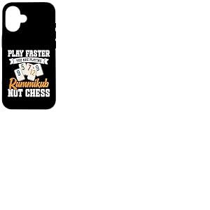 Jeu de tuiles Rummikub Player Jouez plus vite King Rummikub Coque pour iPhone 16