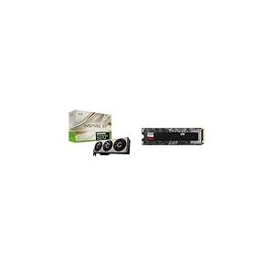 MSI NVIDIA GeForce RTX 5070 Ti 16G Inspire 3X OC, 16 Go GDDR7 (28 Gb/s/256 Bits), Triple Ventilateur STORMFORCE, HDMI 2.1b + Samsung SSD 9100 Pro NVMe 2.0 PCIe 5.0, 2To, Vitesse jusqu'à 14 800 Mo/s