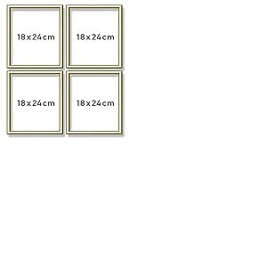 Schipper - 605170704 - Cadre d'Aluminium - Quattro - Taille 18 x 24 cm