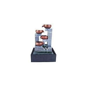 Pajoma Fontaine d'intérieur en Forme de Pot, Hauteur 36 cm