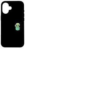 Adorable Petit Extraterrestre dans l'univers de Poche OVNI bébé Monstre Coque pour iPhone 16