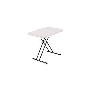 Lifetime Table personnelle réglable en Hauteur Hauteur réglable 30 inch Amande