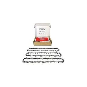 Oregon - Lot de 3 Chaînes d'Élagueuse sur Perche pour Guide-Chaîne de 8" (20 cm), 33 Maillons d'Entraînement, Faible Rebond, Compatibles Bosch, Black & Decker, Ferrex, Ryobi, Primaster et + (91P033X3)