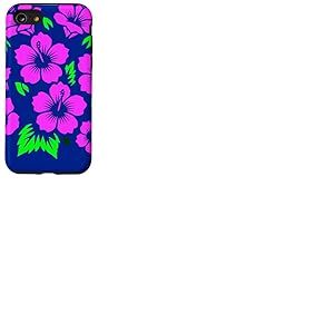 Fleur d'hibiscus rose vif magenta fleur fleur paradis formes mania Coque pour iPhone SE (2020) / 7 / 8