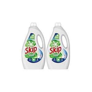 Skip - Lessive Liquide Fraicheur Intense - Action D&eacute;tachante Efficace - impeccable, &eacute;clatant et d&eacute;licatement parfum&eacute; - 60 Lavages (Lot de 2)