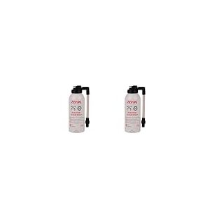 ZEFAL Repair Spray - Bombe Anti crevaison 100 ML pour vélo avec accroche Noire (Lot de 2)