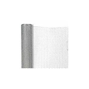 Siena Garden Treillis hexagonal, 25 x 750 mm x 10 m, 1 pièce, galvanisé, 22322