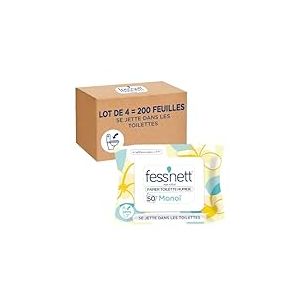 Fess Nett Monoï x50 (Lot de 4)