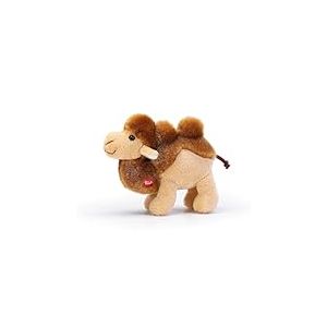 Trudi SW Col Chameau Jamil Chameau en Peluche Petit Cadeau No&euml;l cr&egrave;che | 7 x 8 x 10,5 cm Taille XXS | Sweet Collection | mod&egrave;le 55476