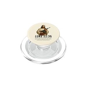 Luc 22:36 Pro 2A Bible chr&eacute;tienne de J&eacute;sus-Christ PopSockets PopGrip pour MagSafe
