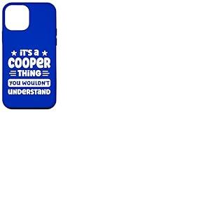 Une Chose Que Vous ne comprendriez Pas Un drôle de nom de Cooper Coque pour iPhone 12 Mini