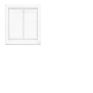 Blindecor Store Enrouleur Brise-Vue translucide - Rideau occultant pour fenêtre - Blanc - 80 x 180 cm - Dimensions du Tissu 77 x 175 cm