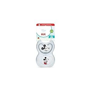 NUK Perfect Match Air Sucettes pour b&eacute;b&eacute; | 18-36 mois | Sucettes orthodontiques favorisant l&rsquo;a&eacute;ration et pr&eacute;venant l&rsquo;irritation | 95% d&rsquo;acceptation par les b&eacute;b&eacute;s** | Disney Mickey Mouse | 2 unit&eacute;s