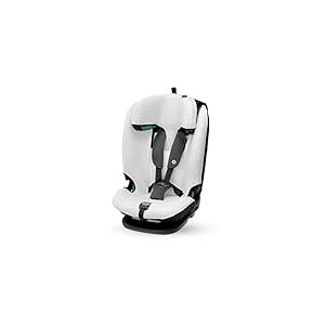 Maxi-Cosi housse d'été en coton biologique pour Titan Plus i-Size, Housse pour siège auto enfant, Matière respirante qui absorbe l'humidité, Lavable en machine, Coton durable, Blanc naturel