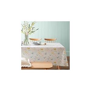 Catherine Lansfield Dining Cottage Friends Nappe Naturelle 137 x 229 cm