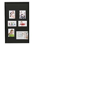 Deknudt Frames S41VH2 G Gallerina Cadre Multi Photos Résine Noir 40 x 70 cm