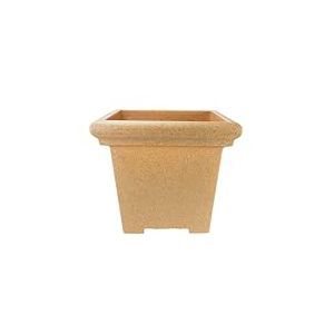 The HC Companies Akro Mils TES24000A34 Terrazzo Pot carr&eacute; en gr&egrave;s 61 cm