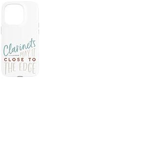 Clarinette Humoristique Musicien Clarinette Coque pour iPhone 15 Pro