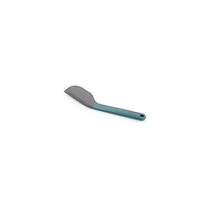 Joseph Joseph Duo Kitchen Spatule Maryse antiadhésive en silicone pour la cuisine avec tête coudée, forme pour les bols à mélanger, Opal, Opale