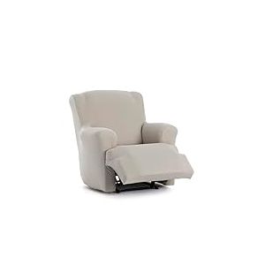 EYSA Housse de canapé bi-élastique pour Fauteuil Relax inclinable Couleur Lin Design Harlem