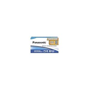 Piles Panasonic AAA EVOLTA Technology Inside, paquet de 8 piles alcalines, AAA Micro LR03, 1,5V, emballage sans plastique, pile fiable et performante