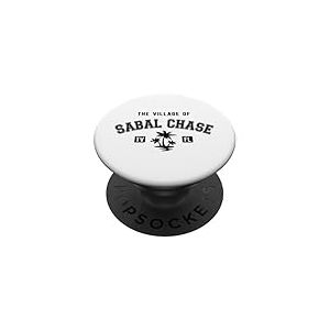 Le Village de Sabal Chase - Style Classique - Motif Palmiers PopSockets PopGrip Adhésif