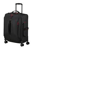 Samsonite Paradiver Light - Valise Cabine 55 x 40 x 23 cm, Bagage Souple pour EasyJet, Wizz Air & la Plupart des compagnies aériennes, 48L, Noir (Black)