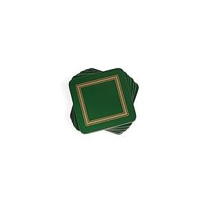 Pimpernel - Boite 6 Dessous de Verre - Carré - Classic Emerald